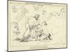 Thetis Entreating Jupiter to Honor Achilles-John Flaxman-Mounted Giclee Print