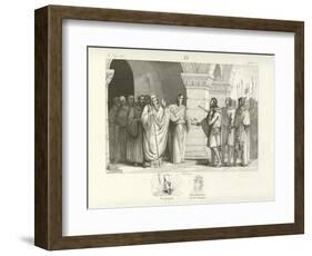 Theuderic III, King of the Franks-null-Framed Giclee Print