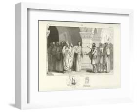 Theuderic III, King of the Franks-null-Framed Giclee Print