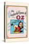 Thewonderful Game of Oz - Cowardly Lion-John R. Neill-Stretched Canvas