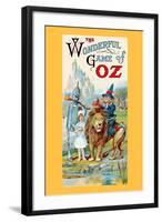 Thewonderful Game of Oz-John R. Neill-Framed Art Print