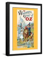 Thewonderful Game of Oz-John R. Neill-Framed Art Print