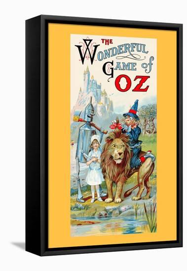 Thewonderful Game of Oz-John R. Neill-Framed Stretched Canvas