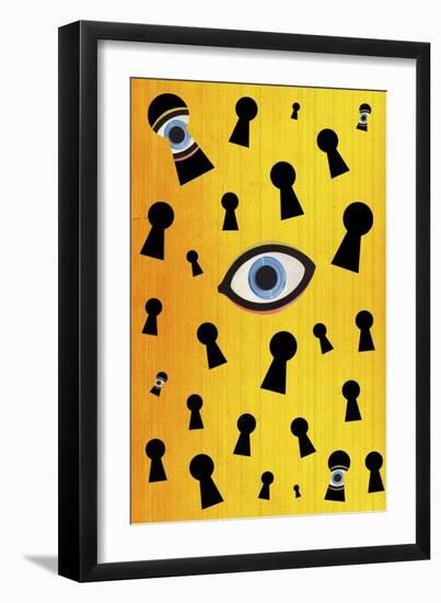 They Are Watching-Elo Marc-Framed Giclee Print