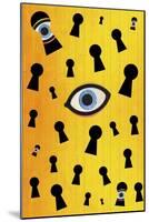 They Are Watching-Elo Marc-Mounted Giclee Print