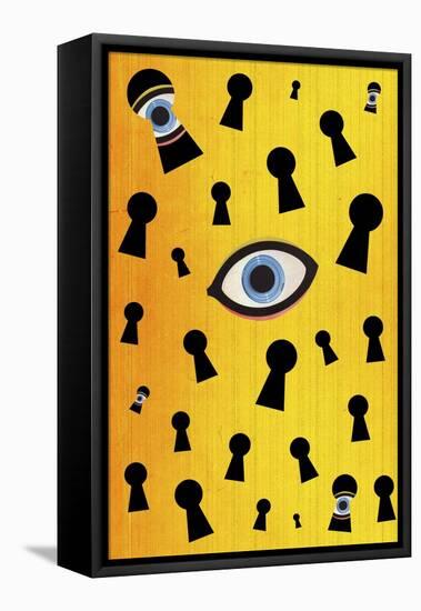 They Are Watching-Elo Marc-Framed Stretched Canvas