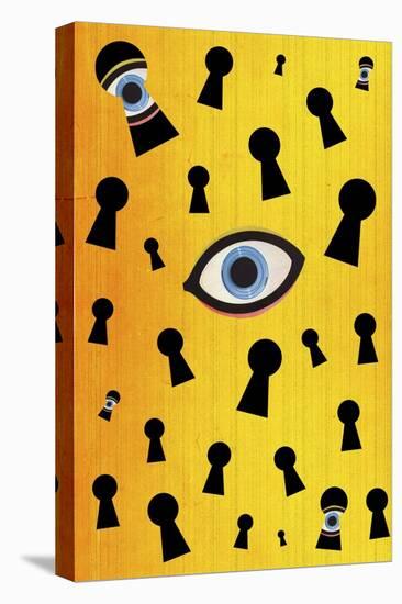 They Are Watching-Elo Marc-Stretched Canvas