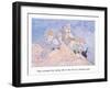 They Ascended the Woody Side of the Hill by a Tortuous Path-Charles Robinson-Framed Giclee Print