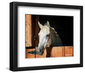 They Call Him Trouble (color)-Barry Hart-Framed Giclee Print