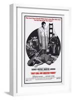 They Call Me Mister Tibbs!, Sidney Poitier, 1970-null-Framed Art Print