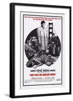 They Call Me Mister Tibbs!, Sidney Poitier, 1970-null-Framed Art Print