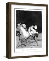 They Carried Her Off!, 1799-Francisco de Goya-Framed Giclee Print