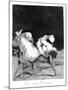 They Carried Her Off!, 1799-Francisco de Goya-Mounted Giclee Print