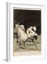 They Carried Her Off!-Francisco de Goya-Framed Art Print