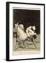 They Carried Her Off!-Francisco de Goya-Framed Art Print