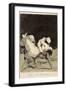 They Carried Her Off!-Francisco de Goya-Framed Art Print