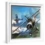 They Conquered the Air: Early Military Aircraft.-Wilf Hardy-Framed Giclee Print