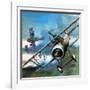 They Conquered the Air: Early Military Aircraft.-Wilf Hardy-Framed Giclee Print