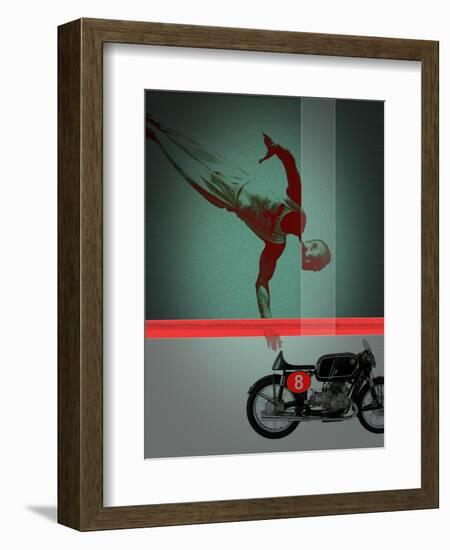 They Crossed The Line-NaxArt-Framed Art Print