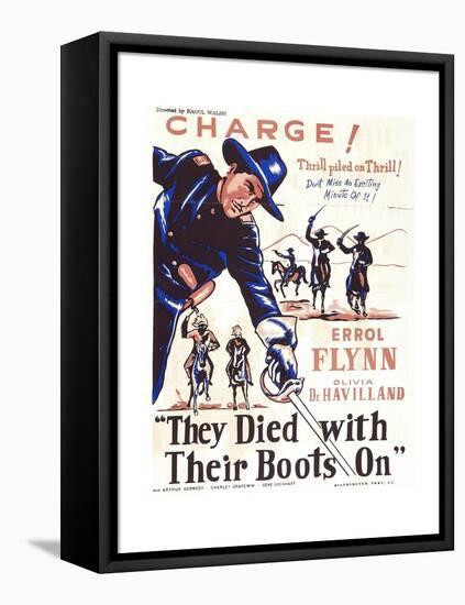 They Died with their Boots On, 1941-null-Framed Stretched Canvas