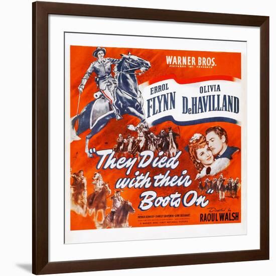 They Died with their Boots On-null-Framed Art Print