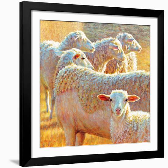 They Don’t See What She Sees-Rita Kirkman-Framed Art Print