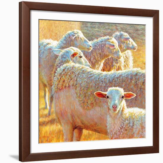 They Don’t See What She Sees-Rita Kirkman-Framed Art Print