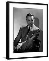 They Drive by Night, George Raft, 1940-null-Framed Photo