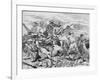 They Fought on Grimly, 1895, (1902)-George Soper-Framed Giclee Print