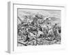 They Fought on Grimly, 1895, (1902)-George Soper-Framed Giclee Print