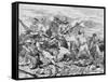 They Fought on Grimly, 1895, (1902)-George Soper-Framed Stretched Canvas