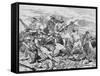 They Fought on Grimly, 1895, (1902)-George Soper-Framed Stretched Canvas