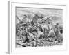 They Fought on Grimly, 1895, (1902)-George Soper-Framed Giclee Print