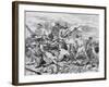 They Fought on Grimly, 1895, (1902)-George Soper-Framed Giclee Print