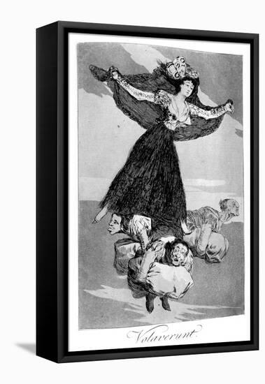 They Have Flown, 1799-Francisco de Goya-Framed Stretched Canvas