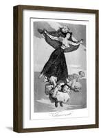 They Have Flown, 1799-Francisco de Goya-Framed Giclee Print