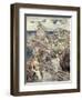 They Have Sea-Green Hair, Illustration from 'A Wonder Book for Girls and Boys'-Arthur Rackham-Framed Giclee Print