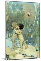 They Hugged and Kissed Each Other for Ever So Long-Jesse Willcox Smith-Mounted Art Print