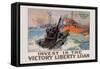 They Kept the Sea Lanes Open, Invest in the Liberty Loan-L.a. Shafer-Framed Stretched Canvas