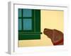 They Know When Choc-Stephen Huneck-Framed Giclee Print