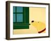 They Know When Yellow-Stephen Huneck-Framed Giclee Print
