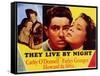 They Live by Night, 1948-null-Framed Stretched Canvas