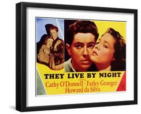 They Live by Night, 1948-null-Framed Art Print