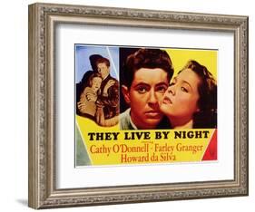 They Live by Night, 1948-null-Framed Art Print