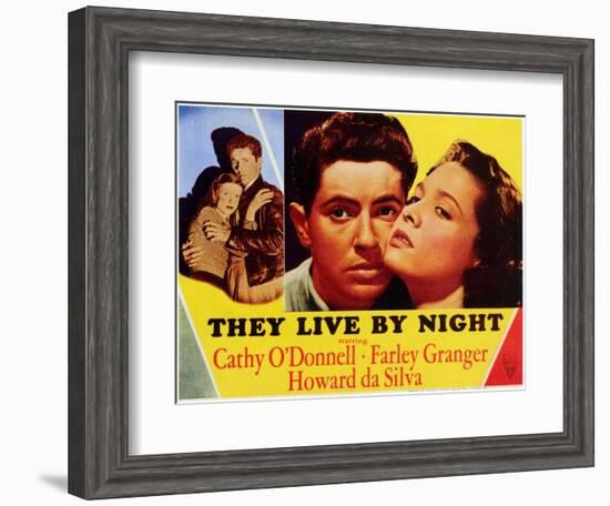 They Live by Night, 1948-null-Framed Art Print