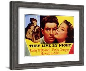 They Live by Night, 1948-null-Framed Art Print