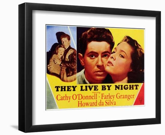 They Live by Night, 1948-null-Framed Art Print