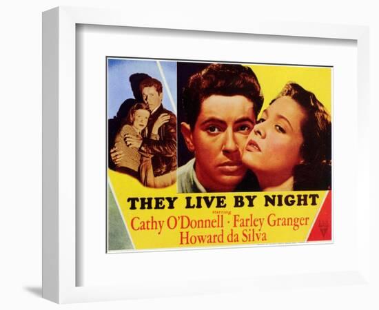 They Live by Night, 1948-null-Framed Art Print