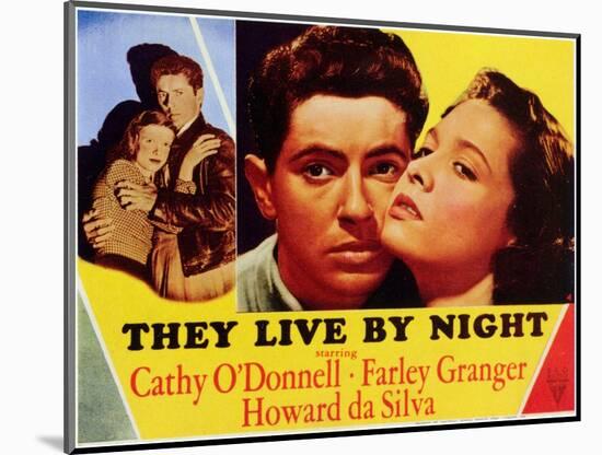 They Live by Night, 1948-null-Mounted Art Print