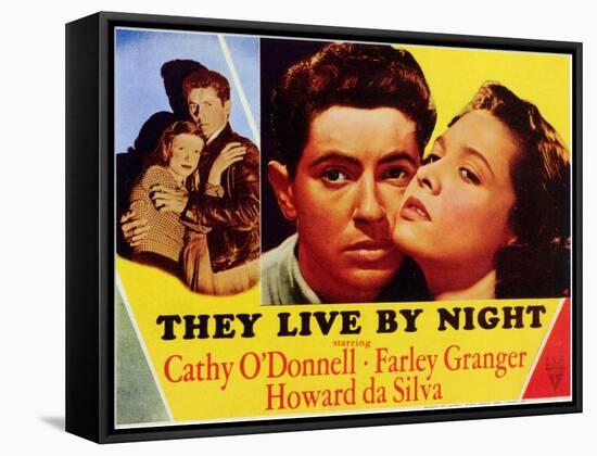They Live by Night, 1948-null-Framed Stretched Canvas